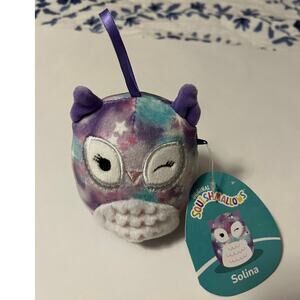 Squishmallows | NWT Solina the Owl 4" - Squish date 11.16.2021